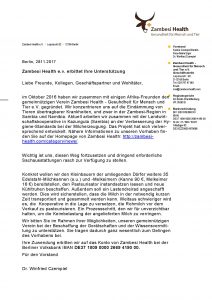 Bitte um Unterstützung